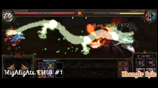 Highlights EHW 1  Noel Miho 1 Lướt Trắng Máu  Epic Heroes War  highlights [upl. by Llenal]