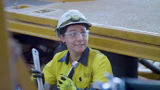 Meet Steph Mechanical Apprentice at Bulga Open Cut [upl. by Llieno]