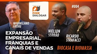 Podcast com Nielson Serrão e Ricardo Strafacci BIOMASSA BRASIL e BIOCASA no PODEDIALOGAR 004 [upl. by Jonas]