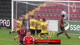 Goal Chris Forrester vs Longford Town 23072023 [upl. by Timothee237]