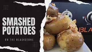 Smashed Potatoes on the Blackstone [upl. by English]