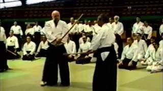 Morihiro Saito Sensei 5 kumitachi with Ulf Evenas Sensei [upl. by Anilra]