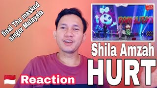 Rambutan  Shila Amzah  HURT  Final The Masked Singer Malaysia 🇲🇨 Reaction  THE BEST [upl. by Ailegna598]