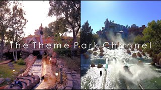 Short Clip  Splash Mountain vs Ripsaw Falls  Universal Studios Orlando  Walt Disney World WDW [upl. by Trinee]