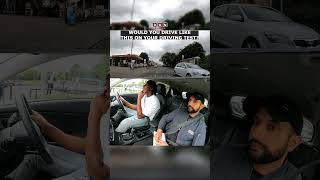 If you are in control of the car do you think it is OK to drive like this during your driving test [upl. by Lashonda]