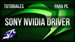 Tutoriales PC  Install NVIDIA driver on Sony Vaio  NVIDIA Update Driver [upl. by Ergener]