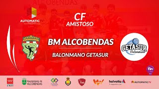 CADETE FEMENINA amistoso BM ALCOBENDAS  BALONMANO GETASUR [upl. by Torbert]