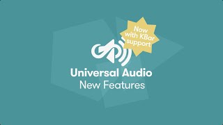 Universal Audio for After Effects New Features [upl. by Enileuqaj]