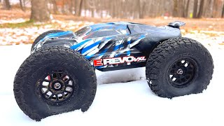 116 Traxxas ERevo VXL with HUGE TIRES [upl. by Naenej]