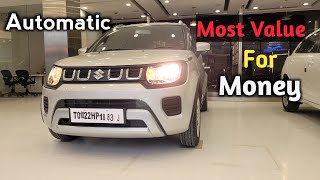 New Maruti Suzuki ignis Delta Amt Base model in depth Review Features marutisuzuki shorts short [upl. by Kolk]