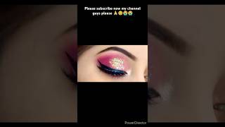 Lipstick as Eyeshadow Hack on Small Eyes  How To Apply Glitter on CREASED or HOODED Eyelids [upl. by Yesmar3]