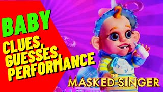 Baby Performance Clues and Guesses  Masked Singer  Episode 2 [upl. by Atteynek325]