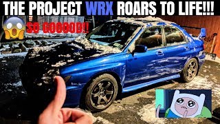 Subaru WRX Bugeye Project Car  Curse is lifted amp it is FANTASTIC [upl. by Romeyn]