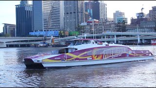 Mission Queensland Firebirds 2015 Brisbane CityCat Launch [upl. by Eniladam]