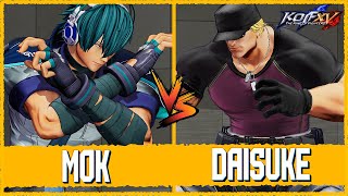 KOF XV ⚡ Mok IslaKukriShunei vs daisuke IslaClarkBenimaru ⚡ Steam Replay Match ⚡ [upl. by Most]