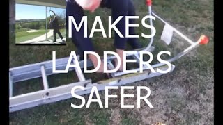 ✅How to put LADDER  MAX STABILIZER STAND OFF On and Off GOOD FOR ROOFER LADDER [upl. by Drarrej]