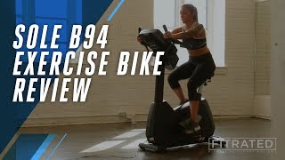 SOLE B94 Exercise Bike Review [upl. by Nnire702]