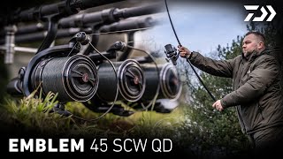 Daiwa EMBLEM 45 SCW QD  Jack Meyer  Daiwa Carp [upl. by Aiyt]