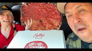 Does New Haven CT have the BEST Pizza in America Sallys Apizza Review [upl. by Almeida]