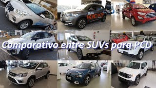 Comparativo entre SUVs para PCD [upl. by Batha]