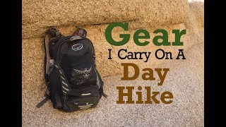 Gear I Carry on a Day Hike [upl. by Michaeline]