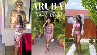 ARUBA 2022  TRAVEL VLOG Part I  BUTTERFLY FARM CLUBBING AND LOTS OF GOOD FOOD [upl. by Amhsirak5]