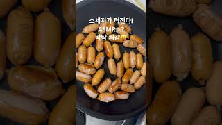 소세지 요리 asmr sausage cook 쾌감 [upl. by Eniamrej]