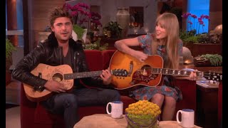 Taylor Swift and Zac Efron Sing a Duet [upl. by Leary]