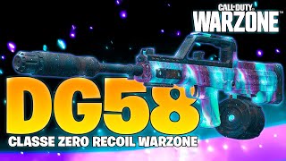 ZERO RECOIL A NOVA DG 58 ESTÁ INSANA NO WARZONE  MELHOR CLASSE DG 58 LSW WARZONE [upl. by Attennek]