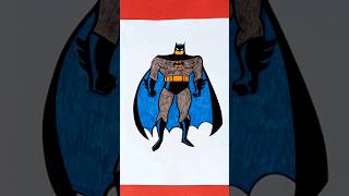 Batman Boyama Sayfası renkliboyamalar batman boyama çizgifilm shorts cartoon marvel [upl. by Jeddy]