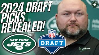 FULL NEW YORK JETS 2024 DRAFT PICKS REVEALED  2024 NFL Draft [upl. by Nilok]