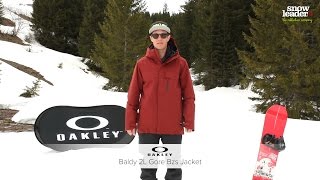 Oakley  Baldy 2L GoreTex BioZone Shell Jacket  Veste de ski  Snowleadercom [upl. by Coy]