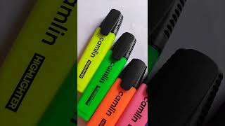 Highlighter Pen Unboxing  Camlin Highlighter Pen unboxing stationery shorts [upl. by Adnalram]