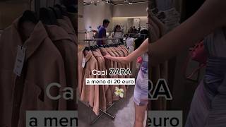 ZARA SALDI 🛍️ Capi a meno di 20 euro perfetti per le tendenze autunno 2024 😮 saldi zarashopping [upl. by Nired]