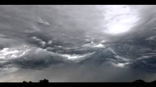 Undulatus asperatus clouds over Lincoln NE [upl. by Navnod]