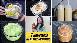 7 Homemade Healthy Spreads  Healthy Mayo amp Nutella Recipes  Shape Up Your Life [upl. by Llevert]