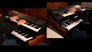 Valente Electric Piano Yamaha V50 80s Vibe [upl. by Lorolla225]