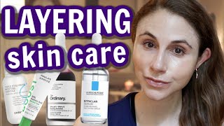 How to layer skin care products Dr Dray [upl. by Erdnuaed600]