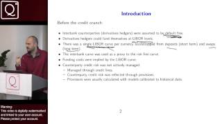 Derivatives Pricing in the New Framework OIS Discounting CVA DVA and FVA  Luis Manuel García [upl. by Guinn623]