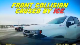 BEST OF WINTER FAILS  Snow Accidents Icy Roads Compilation 2024 [upl. by Hosea588]