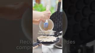 🧇 ¡Waffles saludables para desayunar Dale un toque especial👩🏻‍🍳 waffle desayuno food cocina [upl. by Beauchamp984]