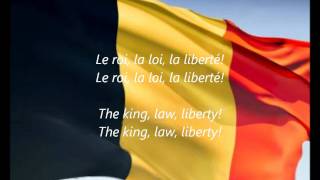 Belgian National Anthem  quotLa Brabançonnequot FRDENLEN [upl. by Ahasuerus]