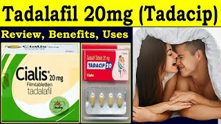 Tadalafil 20 mg review in hindi  Tadalafil 20 mg tablet uses in hindi Uses Side Effects Dose [upl. by Noelopan]