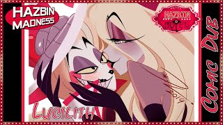 Hazbin Hotel The Story of Lucifer and Lilith Comic Dubs [upl. by Bowles]