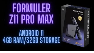 THE FORMULER Z11 PRO MAX BOX IS A HIDDEN GEM ANDROID TV BOX  FULL LIVE REVIEW  RECORD LIVE TV [upl. by Adnorrehs478]