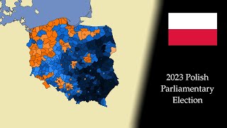 2023 Polish Parliamentary Election Results [upl. by Idnahc122]