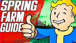 Fallout 76 Spring Farm Guide  Multiple Farming Locations [upl. by Pinsky]