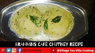 BRAHMINS COFFEE BAR Style Coconut Chutney  Bangalore Hotel Style Chutney  Coconut Chutney [upl. by Curtice]