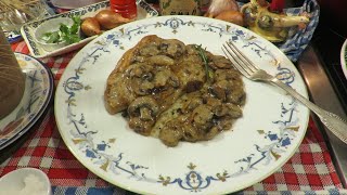 Ma CÔTE DE VEAU A LA NORMANDE  Mère Mitraille fondante délicieuse savoureuse  Gourmandises TV [upl. by Reyem423]