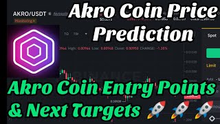 akro Coin price prediction  akropolis price prediction  akro coin prediction [upl. by Strang681]